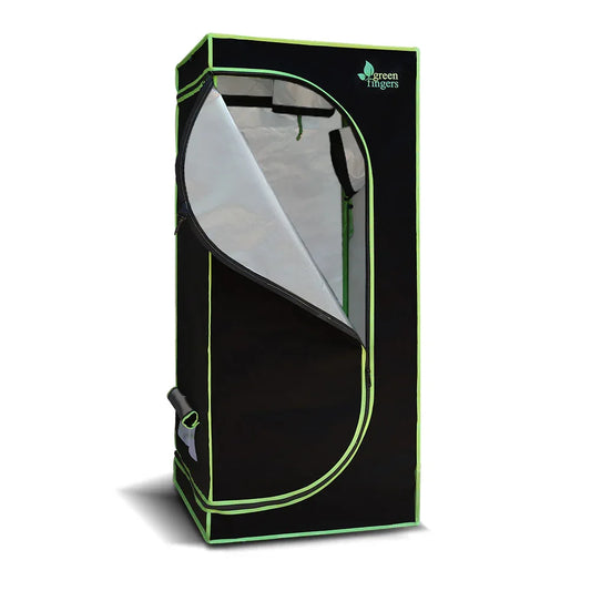 Green Fingers Grow Tent 60x60x140CM Hydroponics Kit Indoor Plant Room System - Mekamart Australia