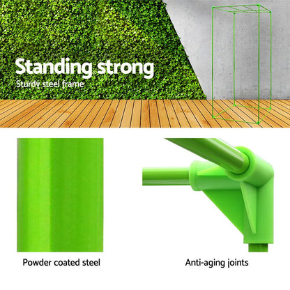 Green Fingers Grow Tent 60x60x140CM Hydroponics Kit Indoor Plant Room System - Mekamart Australia