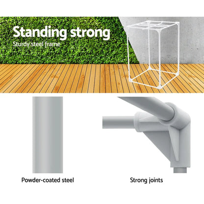 Green Fingers Grow Tent 60x60x90CM Hydroponics Kit Indoor Plant Room System - Mekamart Australia