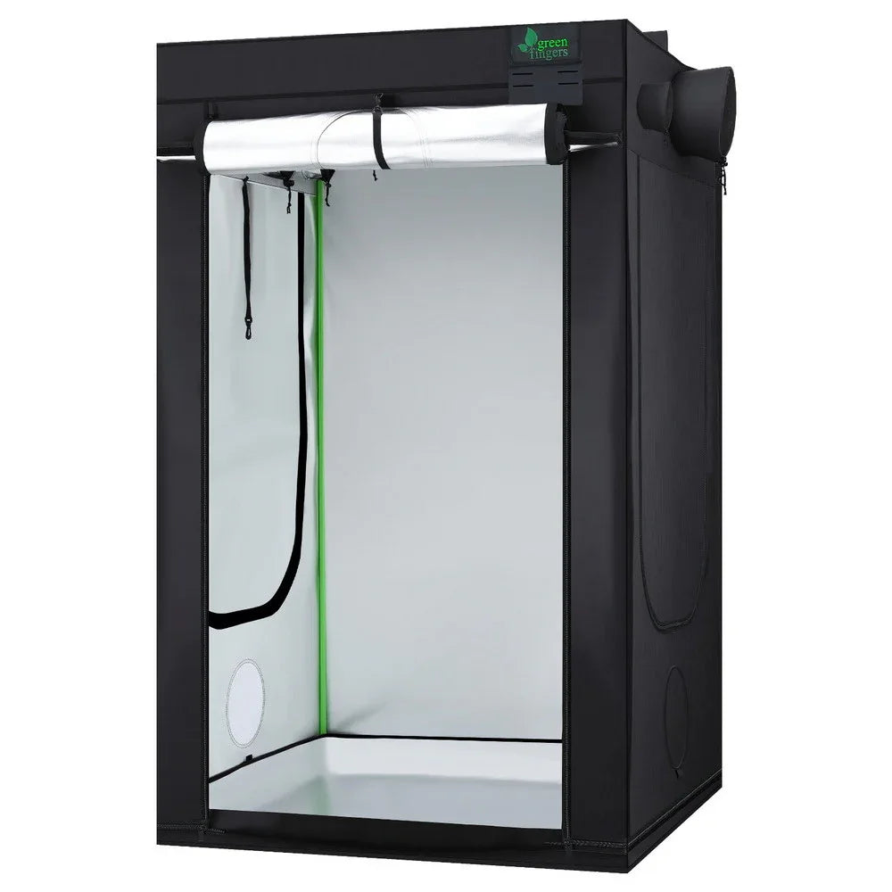 Green Fingers Grow Tent Kits 120x120x200cm Hydroponics Indoor Grow System - Mekamart Australia