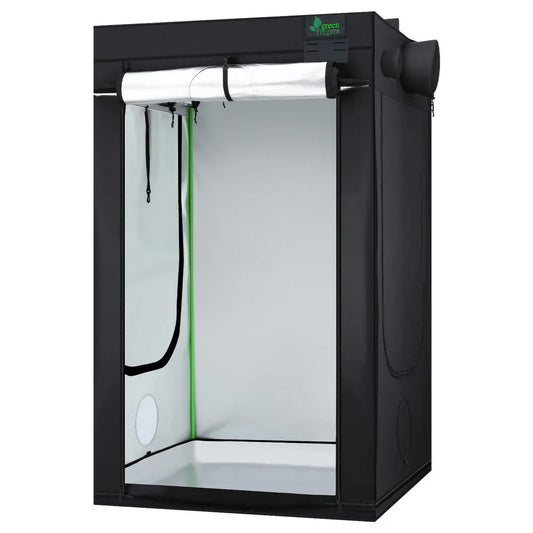 Green Fingers Grow Tent Kits 120x120x200cm Hydroponics Indoor Grow System - Mekamart Australia