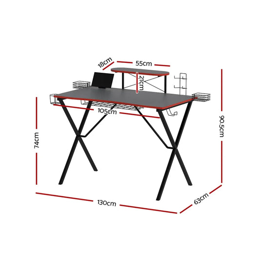 Artiss Gaming Desk Computer Desks 105CM - Mekamart Australia