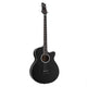 Alpha 43" Acoustic Bass Guitar Black 4-Band EQ - Mekamart Australia