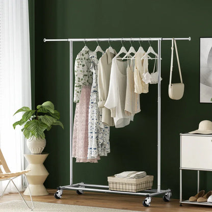 Artiss Clothes Rack Airer Rail Coat Stand Adjustable Hanger - Mekamart Australia