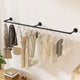 Artiss Clothes Rack Airer Floating Shelf Metal - Mekamart Australia