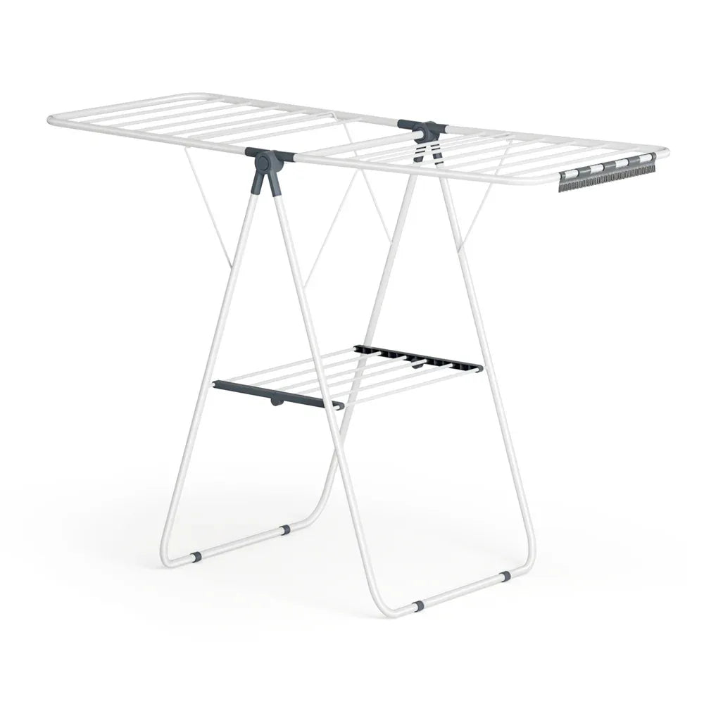 Artiss 2 Tier Clothes Rack Airer Foldable 139CM White - Mekamart Australia