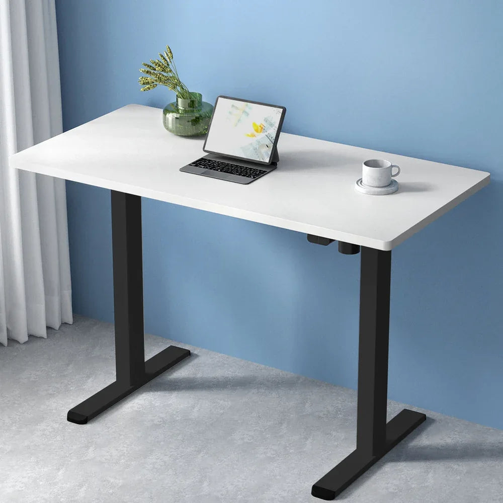 Artiss Standing Desk Motorised White 140CM - Mekamart Australia