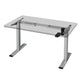 Artiss Electric Standing Desk Frame Only Height Adjustable 70KG Load Grey - Mekamart Australia