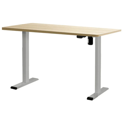 Artiss Standing Desk Motorised 140CM White Oak - Mekamart Australia