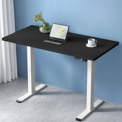 Artiss Standing Desk Motorised Sit Stand Desks Black 140CM - Mekamart Australia
