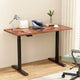 Artiss Standing Desk Motorised Dual Motor Rustic Brwon 140CM - Mekamart Australia