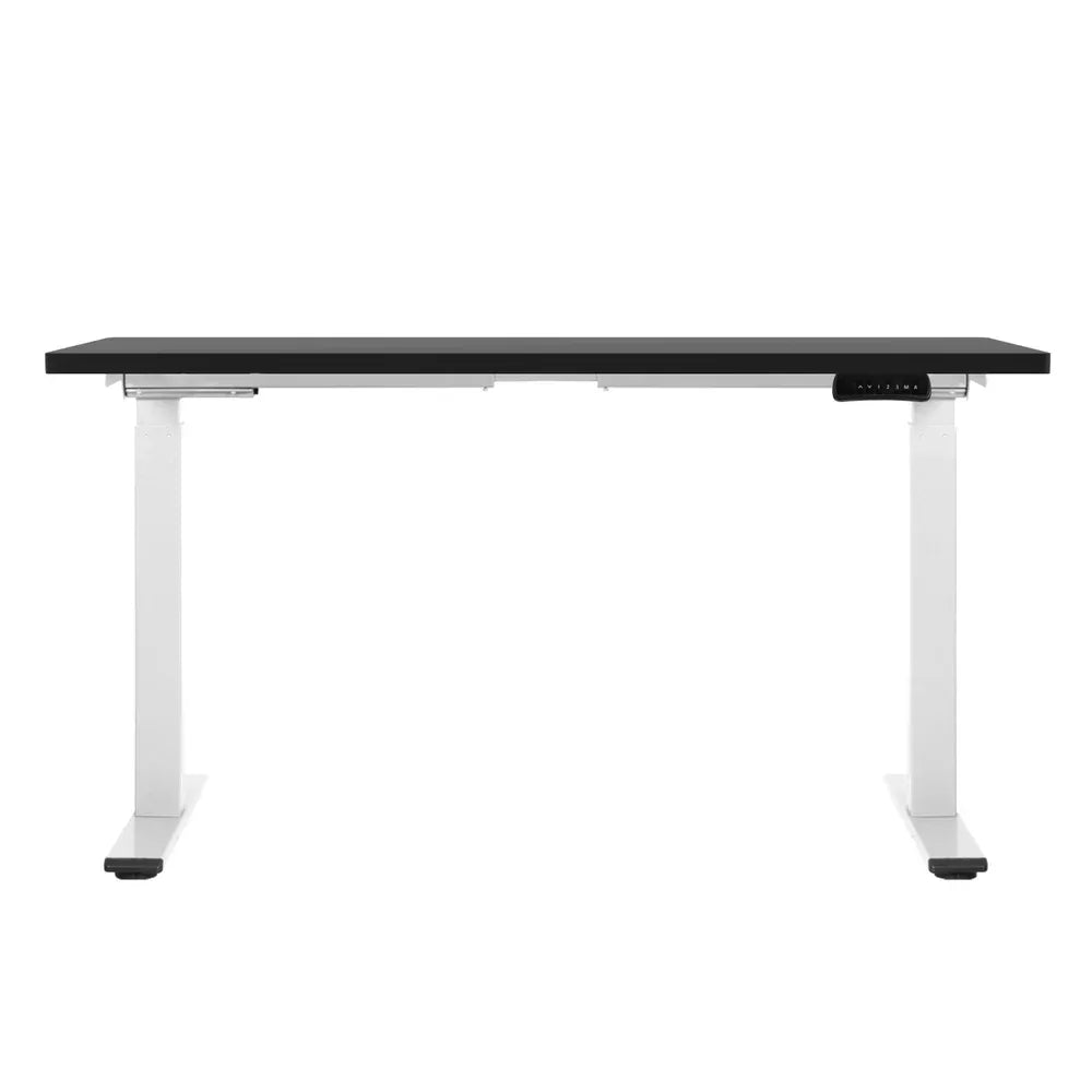 Artiss Standing Desk Motorised Dual Motor 140CM Black - Mekamart Australia