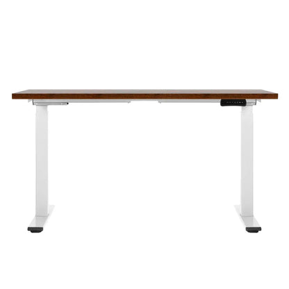 Artiss Standing Desk Motorised Dual Motor 140CM Rustic Brwon - Mekamart Australia