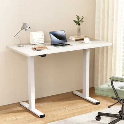 Artiss Standing Desk Motorised Dual Motor 140CM White - Mekamart Australia