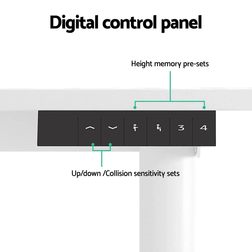 Artiss Electric Standing Desk Sit Stand Desks 120CM - Mekamart Australia