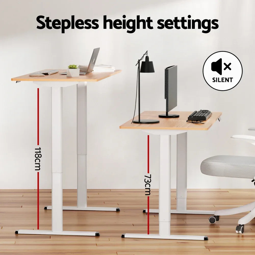 120CM Artiss Electric Standing Desk Sit Stand Desks Home Office Computer Desk - Mekamart Australia