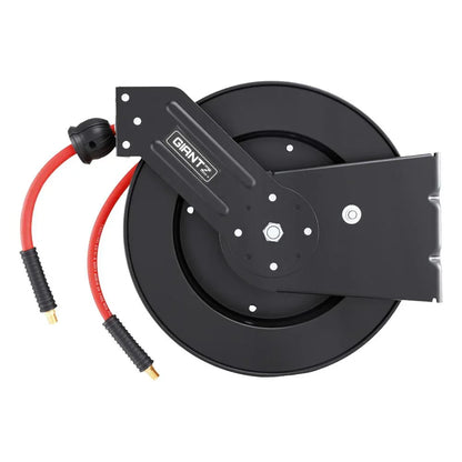 Giantz Air Hose Reel 3/8 IN x 15m Retractable Air Hose 300PSI - Mekamart Australia