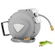 Water Hose Reel 30M Retractable Garden Auto Rewind Brass Spray Gun - Mekamart Australia