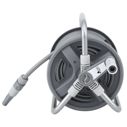 Green Fingers 20m Retractable Garden Hose Reel Heavy Duty 1/2" Hose Auto Rewind - Mekamart Australia