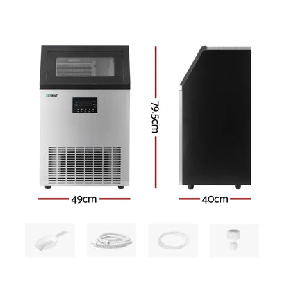 Devanti 45kg Ice Maker Commercial Machine - Mekamart Australia