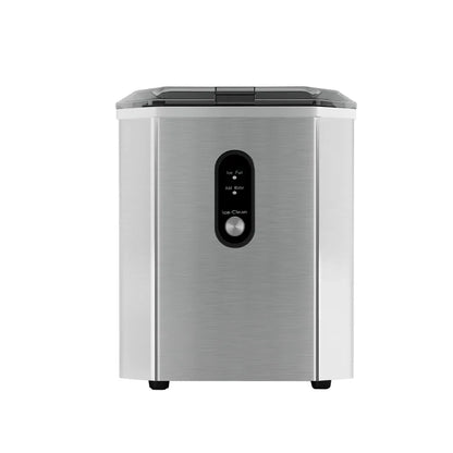 Devanti Portable Ice Maker Machine Ice Cube 12kg Bar Countertop Stainless Steel - Mekamart Australia