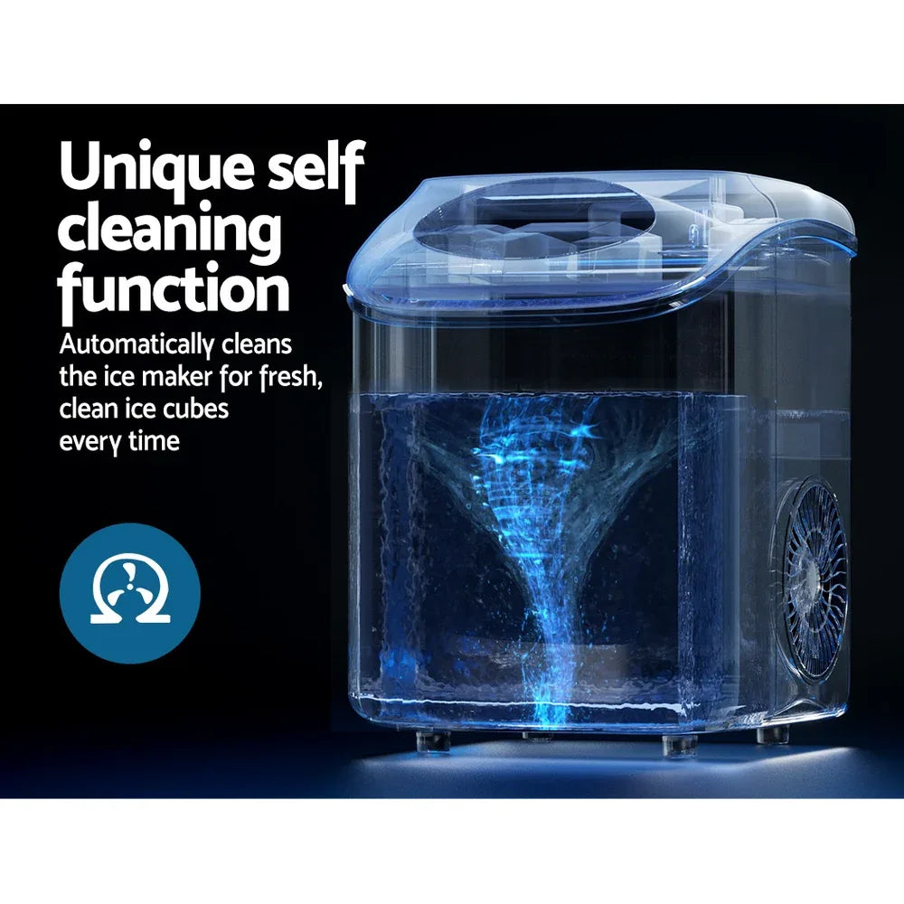 Devanti 15kg Nugget Ice Maker Machine - Mekamart Australia