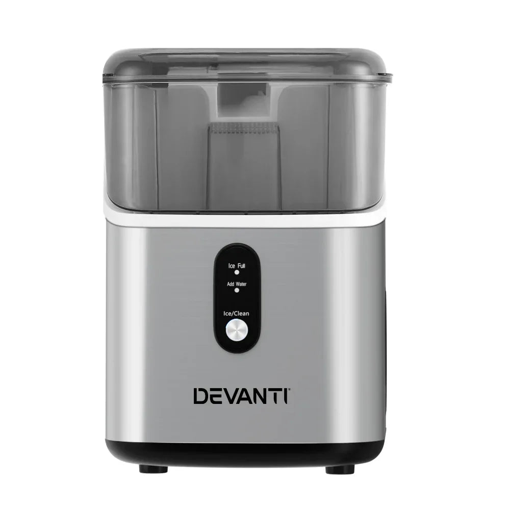 Devanti Ice Maker Machine 15kg Nugget Ice Cube - Mekamart Australia