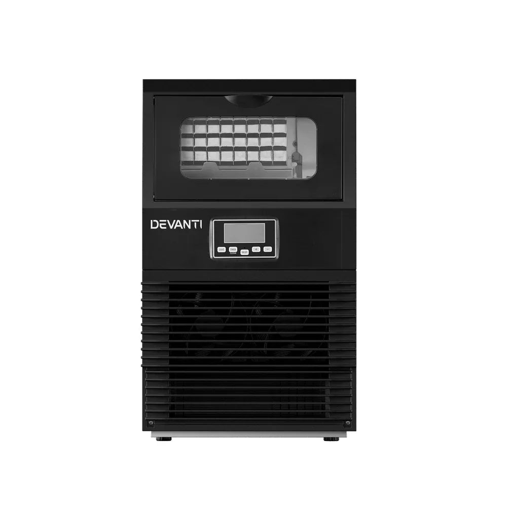 Devanti Commercial Ice Maker Cube Machine 30kg - Mekamart Australia