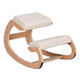 Artiss Kneeling Chair Ergonomic Posture Chair with Memory Foam Balance Stool for Home Office Gaming 120kg Weight Capacity Beige - Mekamart Australia