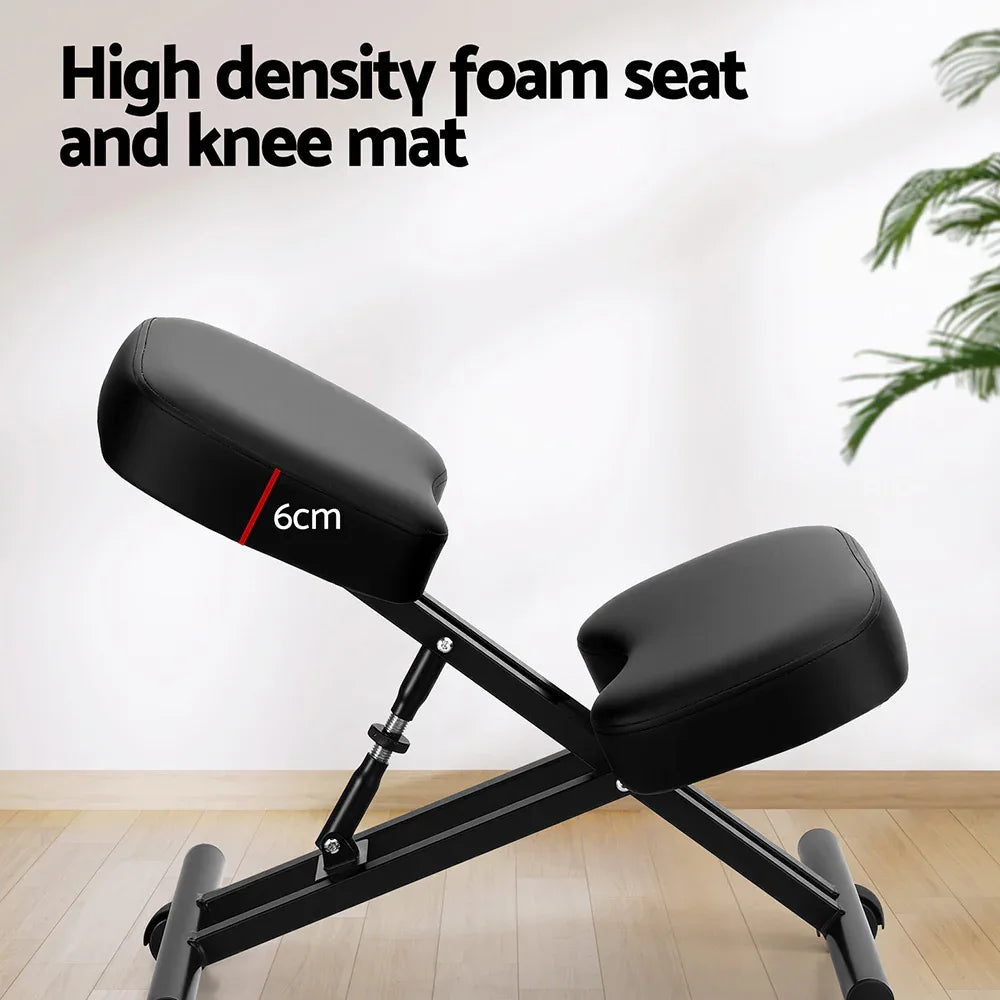 Artiss Kneeling Chair Ergonomic Office Chairs Home Knee Seat Posture Stretch Rest - Mekamart Australia