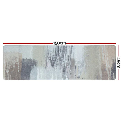 Artiss Kitchen Mat 45x150cm PVC Floor Rug Carpet Non-slip Lydia - Mekamart Australia