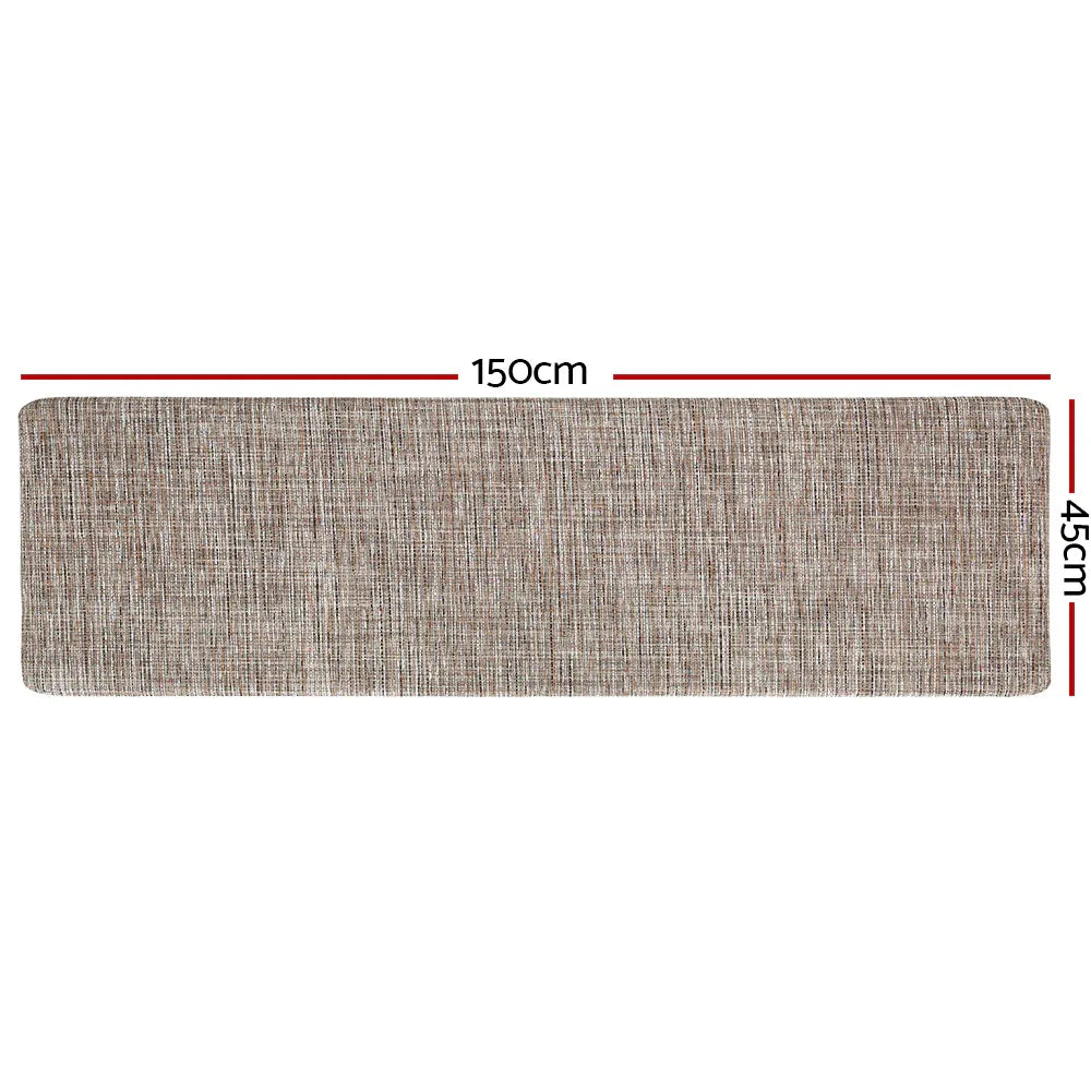 Artiss Kitchen Mat 45x150cm Textilene Floor Rug Carpet Non-slip - Mekamart Australia