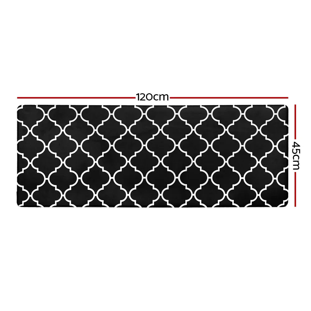 Artiss Kitchen Mat 45x120cm PVC Floor Rug Carpet Non-slip Gina - Mekamart Australia