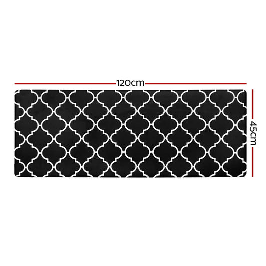 Artiss Kitchen Mat 45x120cm PVC Floor Rug Carpet Non-slip Gina - Mekamart Australia