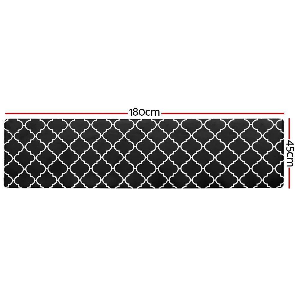 Artiss Kitchen Mat 45x180cm PVC Floor Rug Carpet Non-slip Gina - Mekamart Australia