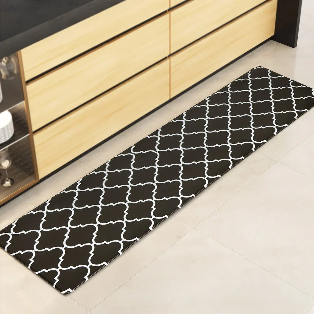 Artiss Kitchen Mat 45x180cm PVC Floor Rug Carpet Non-slip Gina - Mekamart Australia