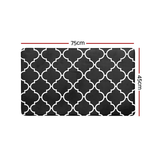 Artiss Kitchen Mat 45x75cm PVC Floor Rug Carpet Non-slip Gina - Mekamart Australia