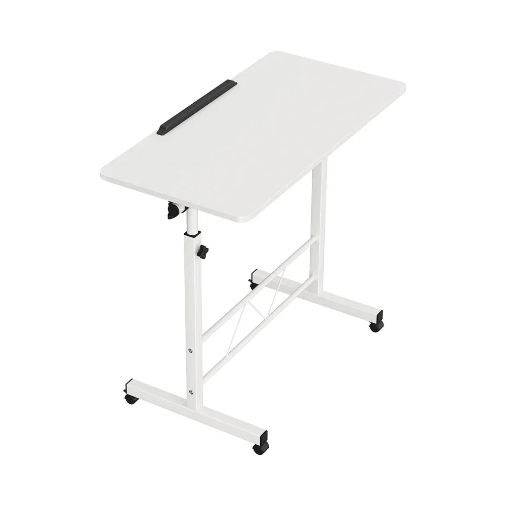 Artiss Laptop Desk Table Adjustable 80CM White - Mekamart Australia