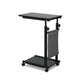 Artiss Laptop Desk Height Adjustable Mobile Workstation Computer Desks 48CM Black - Mekamart Australia
