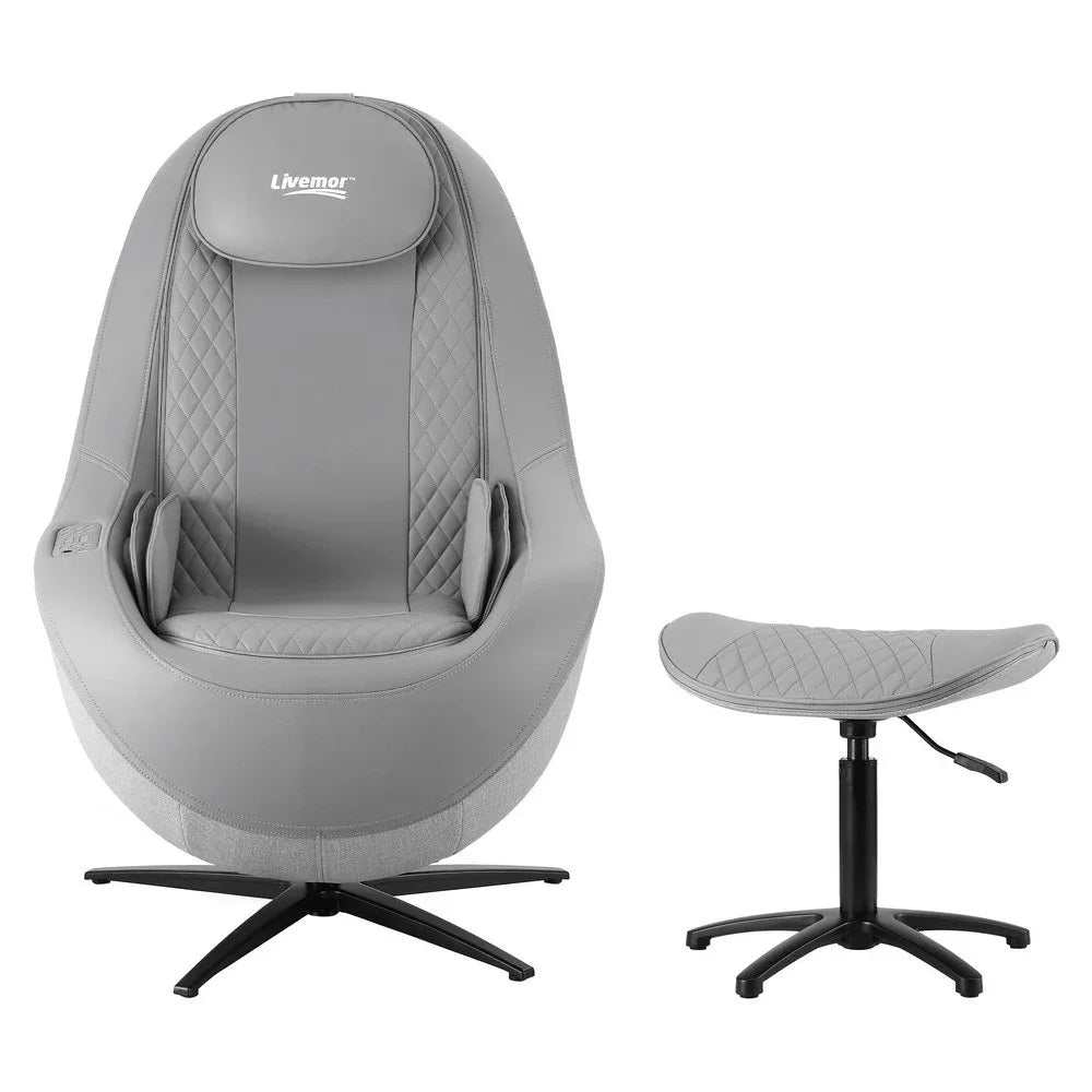 Livemor Massage Chair Electric Recliner Home Massager 3D ROLI - Mekamart Australia