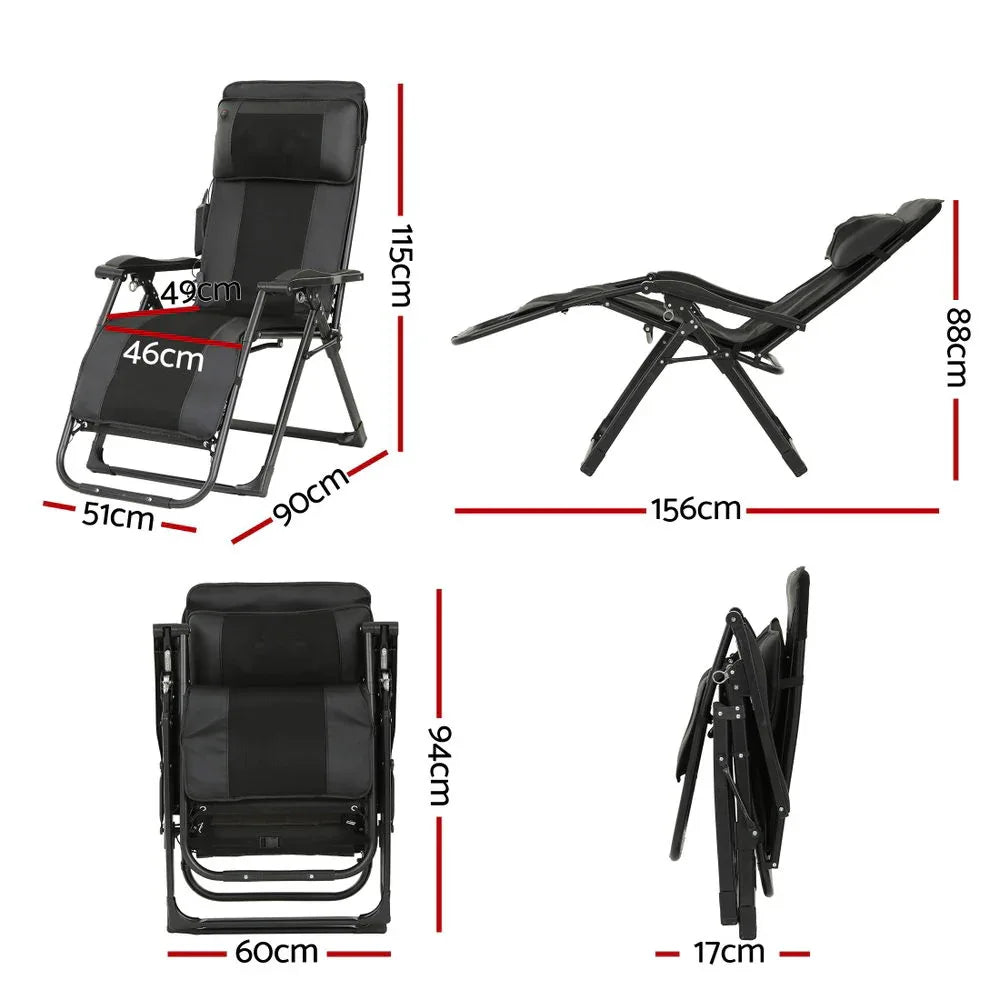 Livemor Massage Chair Electric Recliner Home Massager AYAN - Mekamart Australia