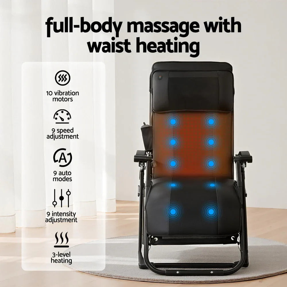 Livemor Massage Chair Electric Recliner Home Massager AYAN - Mekamart Australia