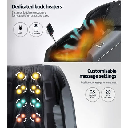 Livemor Massage Chair Electric Recliner Massager Vedriti - Mekamart Australia
