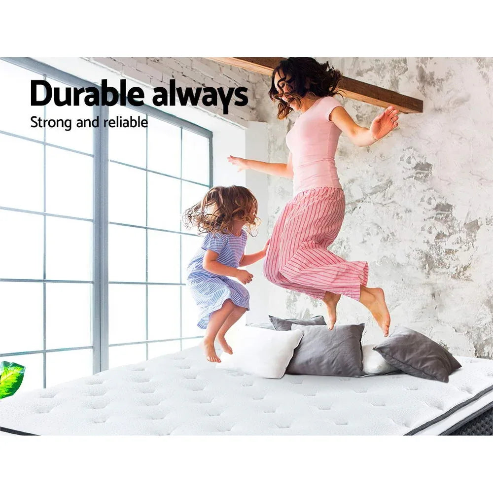 Giselle Bedding 21cm Mattress Euro Top Single - Mekamart Australia