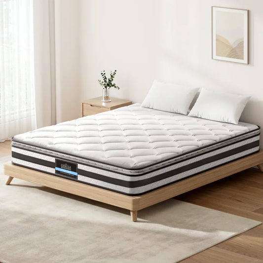 Giselle Bedding 21cm Mattress Pillow Top Double - Mekamart Australia