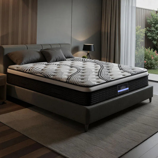 Giselle Bedding 32cm Mattress Euro Top Double - Mekamart Australia
