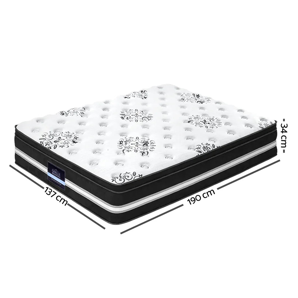 Giselle Bedding 34cm Mattress Cool Gel Memory Foam Double - Mekamart Australia
