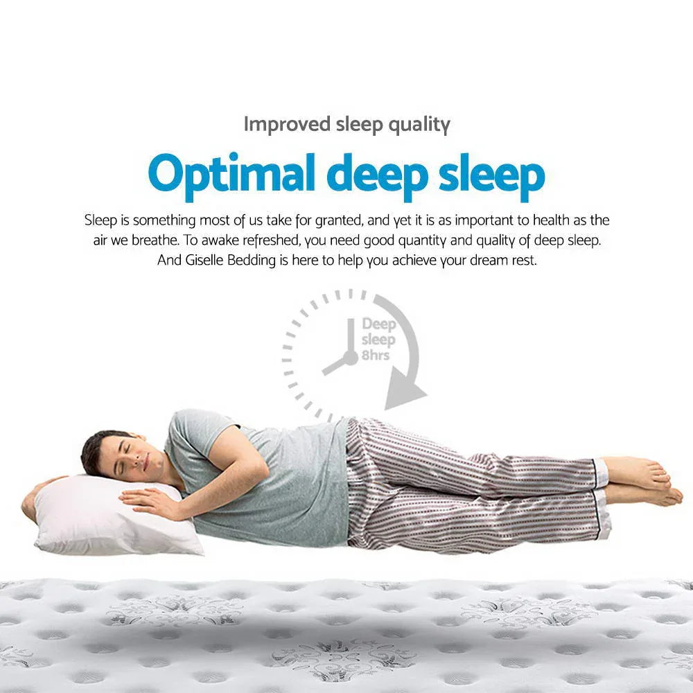 Giselle Bedding 34cm Mattress Cool Gel Memory Foam King Single - Mekamart Australia