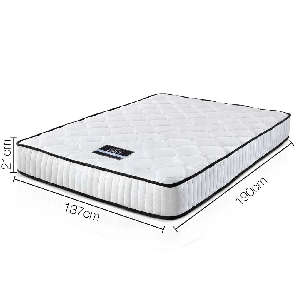 Giselle Bedding 21cm Mattress Tight Top Double - Mekamart Australia