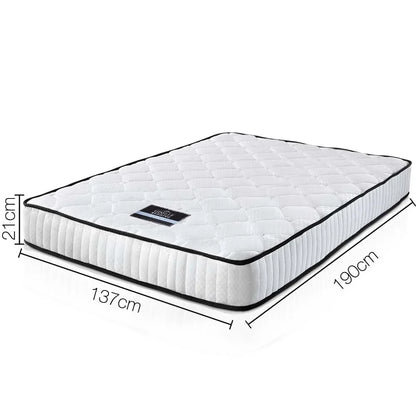 Giselle Bedding 21cm Mattress Tight Top Double - Mekamart Australia